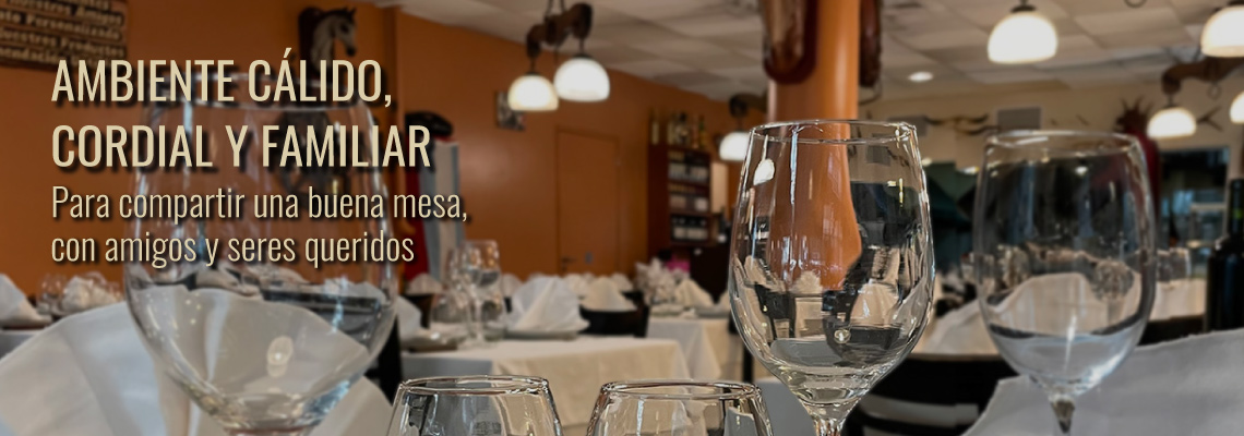 Ambiente, cálido y familiar